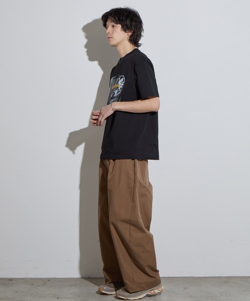 SLICK(スリック)の「【SLICK/スリック】Regular Fit Printed T-Shirt (Routin) / レギュラーフィットプリントTシャツ /レギュラーフィット / ヘビーウェイト(Tシャツ/カットソー・メンズ・ホワイト/ブラック・3/2/1)」の20枚目の写真