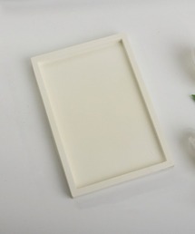 CERCA（チェルカ）の「Ein/【デザイン様々！】石膏 マルチ トレイ（インテリア雑貨）」