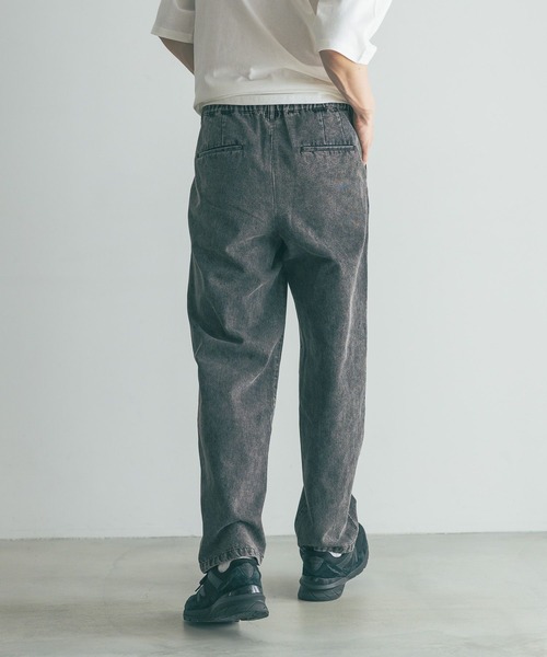 LOWRYS FARM（ローリーズファーム）の「ライトデニムイージーパンツ　 329250（デニムパンツ・メンズ・ブラック/ブルー・MEDIUM/LARGE）」の11枚目の写真