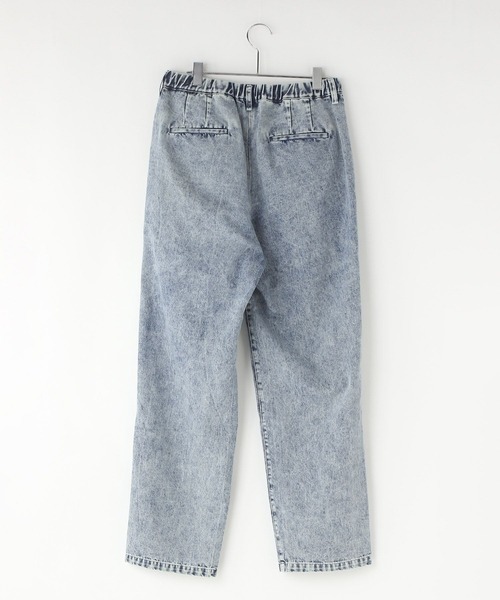 LOWRYS FARM（ローリーズファーム）の「ライトデニムイージーパンツ　 329250（デニムパンツ・メンズ・ブラック/ブルー・MEDIUM/LARGE）」の19枚目の写真