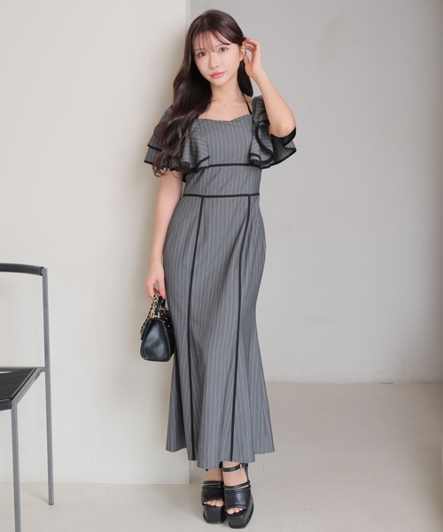 【限定1着】ハンドメイド　レディース　ノースリーブワンピース　リップル♬ 楽天市場】ノースリーブワンピース レディース 春 夏 マーメイド