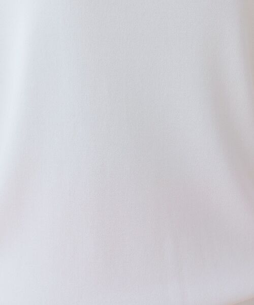 INDIVI（インディヴィ）の「【洗える／SETUP可能】フレンチスリーブ イージーニット（ニット/セーター・レディース・ホワイト/ブラック/ブラウン系その他・05/13/15 /34/38/19）」の8枚目の写真