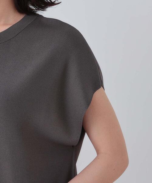 INDIVI（インディヴィ）の「【洗える／SETUP可能】フレンチスリーブ イージーニット（ニット/セーター・レディース・ホワイト/ブラック/ブラウン系その他・05/13/15 /34/38/19）」の21枚目の写真