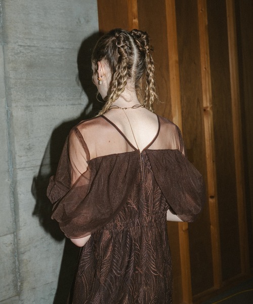 Tornade pencil dress（ドレス）｜et.UNiVER（エトユニベール