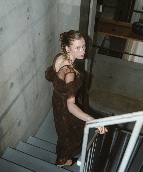 et.UNiVER Tornade pencil dress グレー et.UNiVER ドレス Tornade pencil dress : ZOZOTOWN Yahoo!店