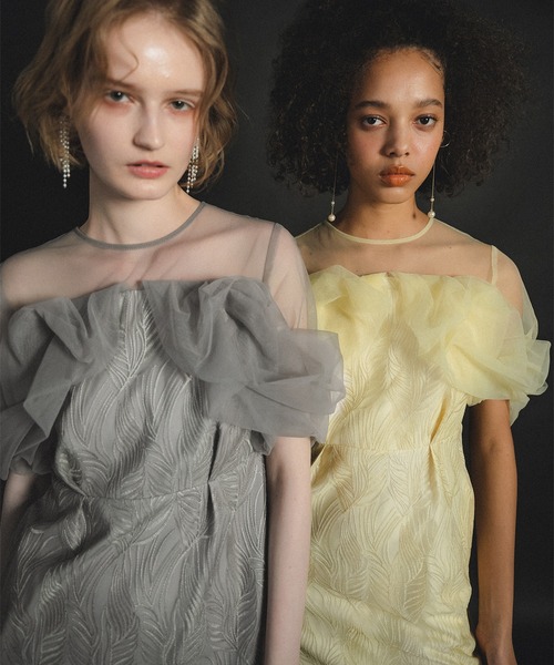 et.UNiVER（エトユニベール）の「Tornade pencil dress（ドレス