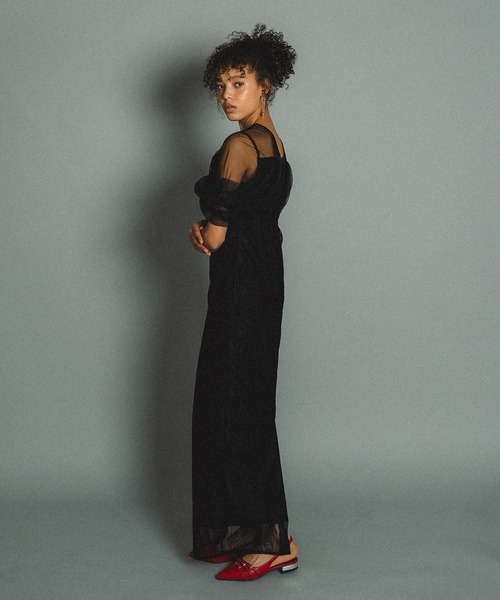 et.UNiVER（エトユニベール）の「Tornade pencil dress（ドレス