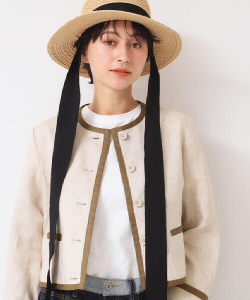 Dessin（デッサン）の「リボンカンカン帽（ハット・レディース・ブラック/ブラック系4・00）」の9枚目の写真