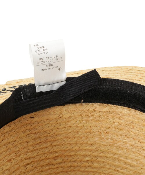 Dessin（デッサン）の「リボンカンカン帽（ハット・レディース・ブラック/ブラック系4・00）」の4枚目の写真