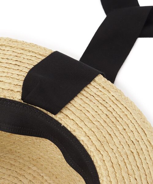 Dessin（デッサン）の「リボンカンカン帽（ハット・レディース・ブラック/ブラック系4・00）」の5枚目の写真