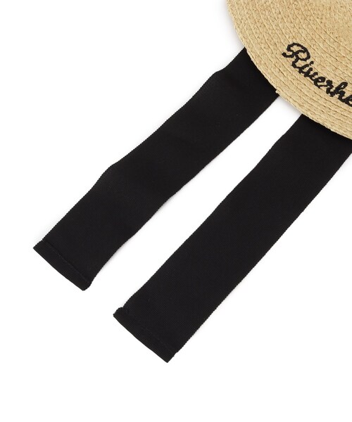 Dessin（デッサン）の「リボンカンカン帽（ハット・レディース・ブラック/ブラック系4・00）」の6枚目の写真