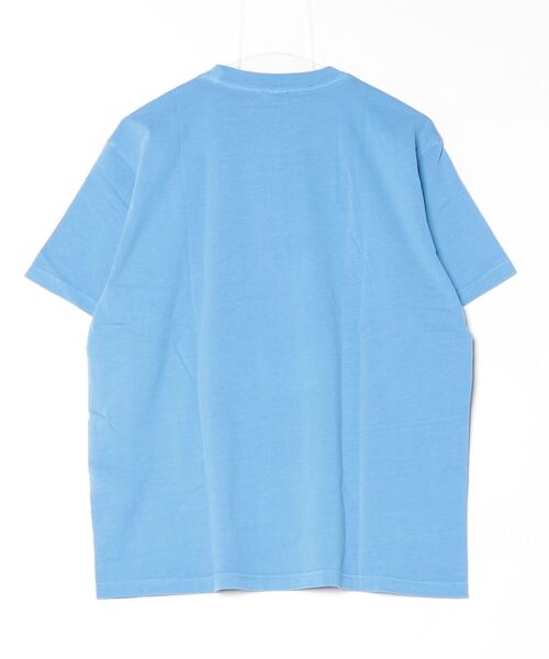 CHUMS（チャムス）の「CHUMS/チャムス 半袖Tシャツ フロントプリント CH01-2533（Tシャツ/カットソー・メンズ・サックスブルー/ブルーグリーン/ブラック/オフホワイト・M/L/XL）」の5枚目の写真