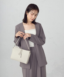 COMME CA ISM（コムサイズム）の「【宮城舞さん着用】ロゴプレート ミニショルダー（ショルダーバッグ）」