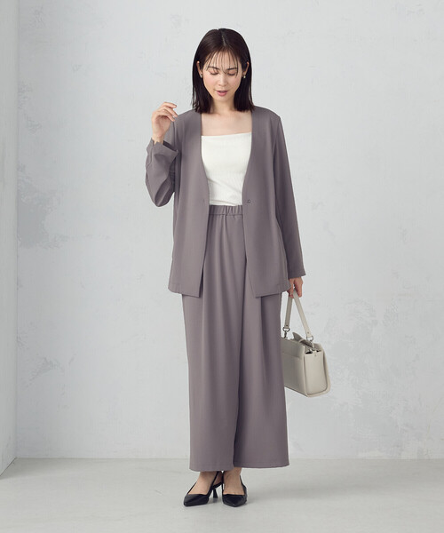 COMME CA ISM（コムサイズム）の「【宮城舞さん着用】ロゴプレート ミニショルダー（ショルダーバッグ・レディース・ベージュ/グレー/ブラック・FREE）」の12枚目の写真
