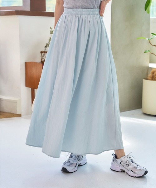 KOBE LETTUCE（コウベレタス）の「バルーンセットアップ（セットアップ・レディース・サックスブルー/イエロー/ホワイト・M）」の5枚目の写真