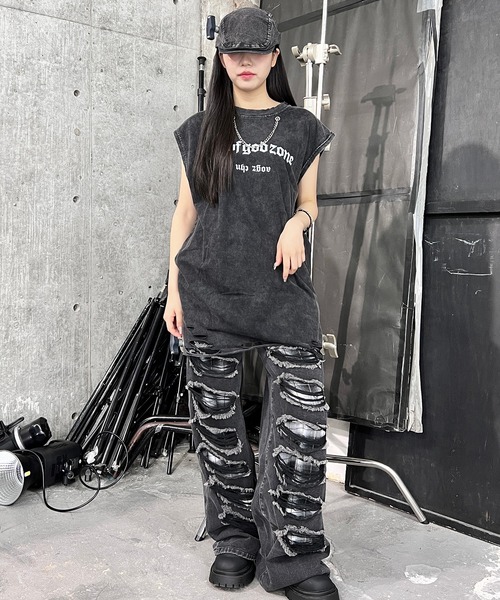 Figments（フィグメンツ）の「ピグメントチェーンビッグタンク（タンクトップ・レディース・その他1/その他2/その他3/その他4/その他5・FREE）」の20枚目の写真