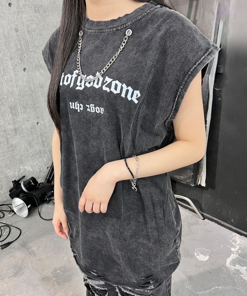 Figments（フィグメンツ）の「ピグメントチェーンビッグタンク（タンクトップ・レディース・その他1/その他2/その他3/その他4/その他5・FREE）」の18枚目の写真