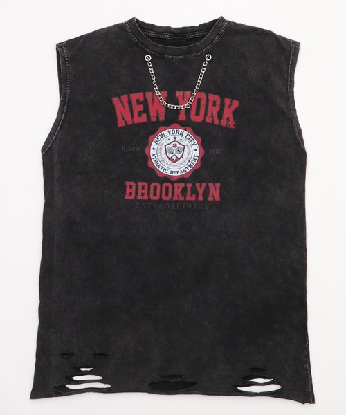 Figments（フィグメンツ）の「ピグメントチェーンビッグタンク（タンクトップ・レディース・その他1/その他2/その他3/その他4/その他5・FREE）」の10枚目の写真