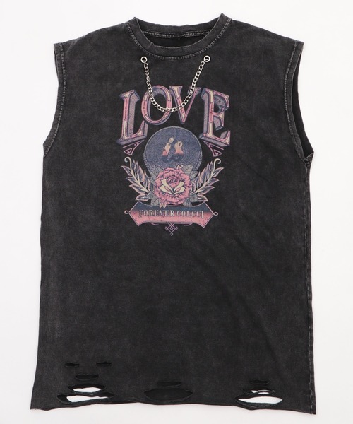 Figments（フィグメンツ）の「ピグメントチェーンビッグタンク（タンクトップ・レディース・その他1/その他2/その他3/その他4/その他5・FREE）」の11枚目の写真