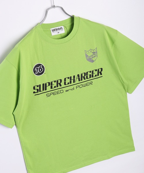76(セブンティシックス)の「76 ラバープリント 半袖Tシャツ(Tシャツ/カットソー・メンズ・ブラック/ブラック系その他2/ブラック系その他/ホワイト系その他2/ネイビー系/ホワイト/ホワイト系その他/ライム/ホワイト系その他3/オレンジ/ネイビー/グリーン系その他・M/L/XL)」の9枚目の写真