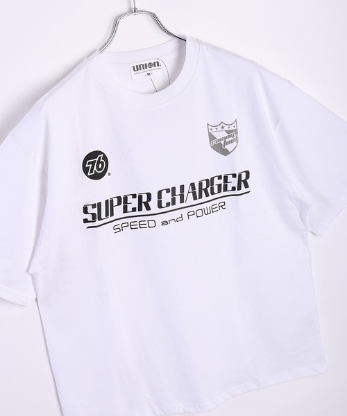 76 ラバープリント 半袖Tシャツ（Tシャツ/カットソー）｜76