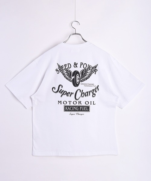 セール】76 ラバープリント 半袖Tシャツ（Tシャツ/カットソー）｜76