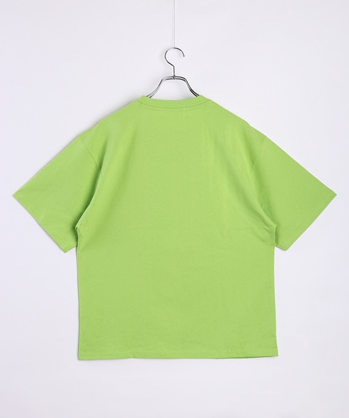 レオナール 半袖Tシャツ 薄緑色 Tシャツ 半袖 キッズ 男女兼用 5.6オンス 無地 綿100％ 丈夫 グリーン