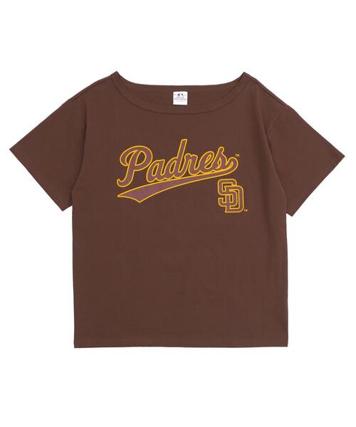 MLB（メジャーリーグベースボール）の「∴WEGO/グリッター ロゴ MLB別注オフショルビッグT（Tシャツ/カットソー・レディース・その他3/その他2/その他1・FREE）」の12枚目の写真