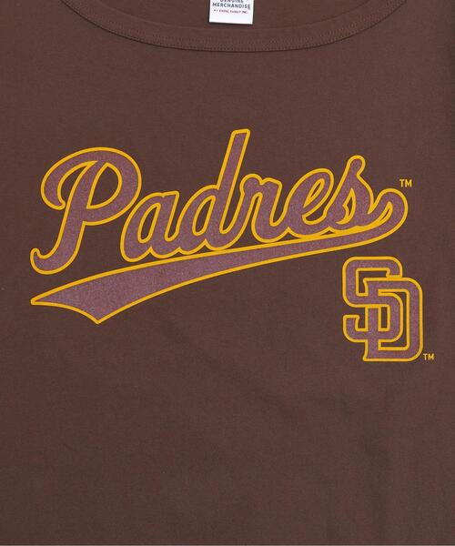 MLB（メジャーリーグベースボール）の「∴WEGO/グリッター ロゴ MLB別注オフショルビッグT（Tシャツ/カットソー・レディース・その他3/その他2/その他1・FREE）」の9枚目の写真