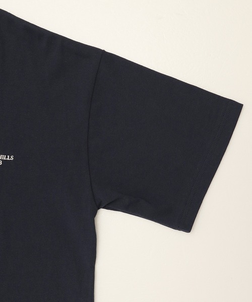 BEVERLY HILLS POLO CLUB（ビバリーヒルズポロクラブ）の「【BEVERLY HILLS POLO CLUB/ビバリーヒルズポロクラブ】ロゴ刺繍 半袖Tシャツ（Tシャツ/カットソー・メンズ・ネイビー/ホワイト系1/ホワイト系2/ブラック系1/ブラック系2/ブラック系3・LL/M/L）」の16枚目の写真