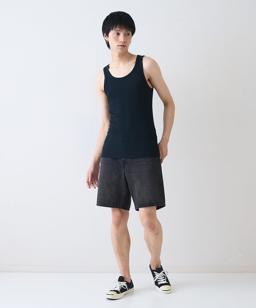 Dickies（ディッキーズ）の「【Dickies/ディッキーズ】2枚セット リブタンクトップ（タンクトップ・メンズ・ブラック/ホワイト・X-LARGE/LARGE/MEDIUM）」の11枚目の写真