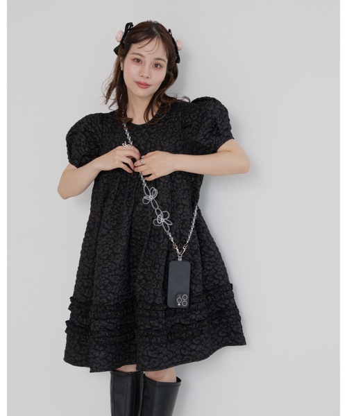 JUMELLE（ジュメロ）の「【Casselini】フラワービーズモバイルショルダー（スマホグッズ・レディース・シルバー・FREE）」の2枚目の写真