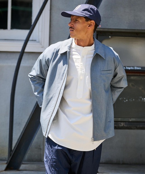THEOREM(セオレム)の「ms6124-Chambray Rover Pullover LS Shirt シャツ(シャツ/ブラウス・メンズ・ブラック/ブルー/ホワイト・L/XL/M)」の22枚目の写真