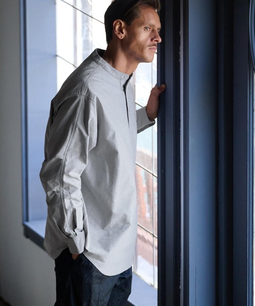 THEOREM(セオレム)の「ms6124-Chambray Rover Pullover LS Shirt シャツ(シャツ/ブラウス・メンズ・ブラック/ブルー/ホワイト・L/XL/M)」の18枚目の写真
