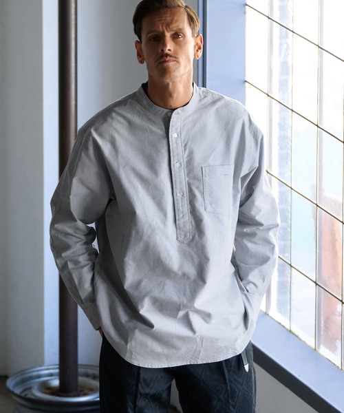 THEOREM(セオレム)の「ms6124-Chambray Rover Pullover LS Shirt シャツ(シャツ/ブラウス・メンズ・ブラック/ブルー/ホワイト・L/XL/M)」の17枚目の写真