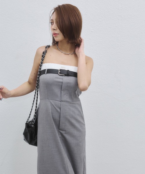 ENVYM(アンビー)の「【Aimi×ENVYM】ベーシックフェイクレザーベルト(ベルト・レディース・ブラック・FREE)」の14枚目の写真