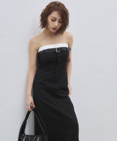 ENVYM(アンビー)の「【Aimi×ENVYM】ベーシックフェイクレザーベルト(ベルト・レディース・ブラック・FREE)」の11枚目の写真