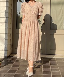 クロスストラップFlowerワンピース
