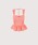 LA POMME petiti|~Ev`j́uPeplum Check Vest TopiL~\[jvbbh