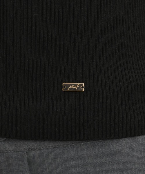 NEUNA（ヌナ）の「ラインタンク（タンクトップ・レディース・ベージュ/ブラック・FREE）」の3枚目の写真