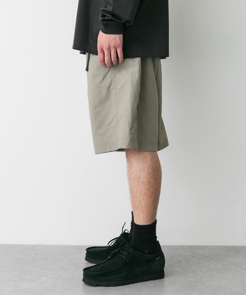 BURLAP OUTFITTER(バーラップアウトフィッター)の「『別注』BURLAP OUTFITTER×DOORS Supplex Nylon Shorts(その他パンツ・メンズ・ブラック/ベージュ/チャコールグレー・LARGE/MEDIUM)」の9枚目の写真