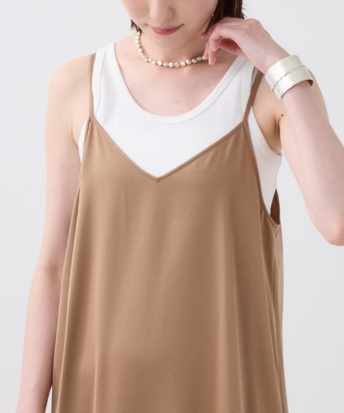 BABYLONE(バビロン)の「2WAYフライスタンクトップ(タンクトップ・レディース・ホワイト/ライトグレー・フリー)」の20枚目の写真