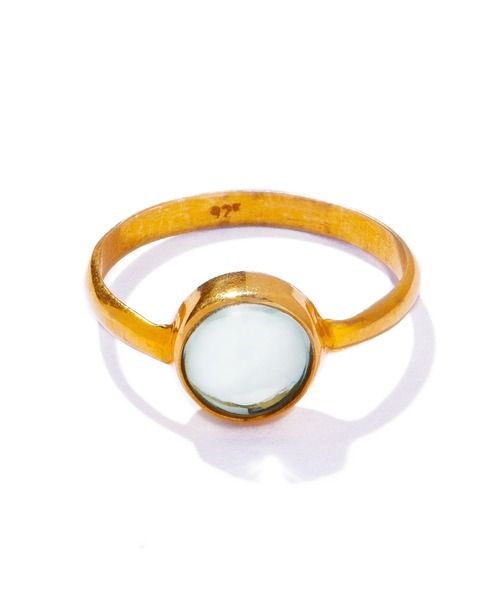 les bonbon(ルボンボン)の「【les bon bon】aura round ring/オーラ ラウンド リング BOB553 ※(リング・レディース・グリーン/パープル/レモンイエロー・9/11/13/15 )」の8枚目の写真