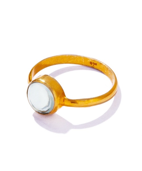 les bonbon(ルボンボン)の「【les bon bon】aura round ring/オーラ ラウンド リング BOB553 ※(リング・レディース・グリーン/パープル/レモンイエロー・9/11/13/15 )」の9枚目の写真