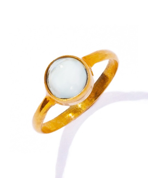 les bonbon(ルボンボン)の「【les bon bon】aura round ring/オーラ ラウンド リング BOB553 ※(リング・レディース・グリーン/パープル/レモンイエロー・9/11/13/15 )」の10枚目の写真