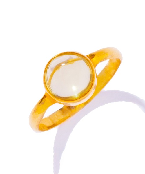 les bonbon(ルボンボン)の「【les bon bon】aura round ring/オーラ ラウンド リング BOB553 ※(リング・レディース・グリーン/パープル/レモンイエロー・9/11/13/15 )」の12枚目の写真