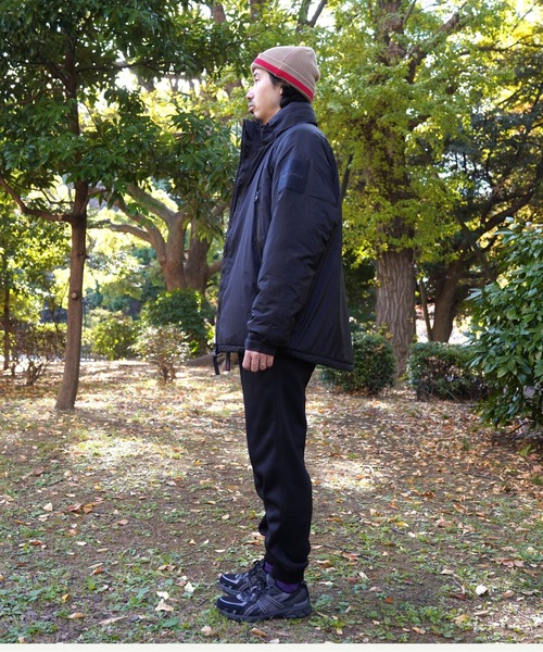 Gramicci（グラミチ）の「GRAMICCI/グラミチ  BONDING KNIT FLEECE NARROW RIB PANT ボンディングニットフリースナローリブパンツ G2FU-P018（スウェットパンツ・メンズ・チャコールグレー/ブラック/グレー・S/M/L/XL）」の12枚目の写真