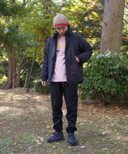 Gramicci（グラミチ）の「GRAMICCI/グラミチ  BONDING KNIT FLEECE NARROW RIB PANT ボンディングニットフリースナローリブパンツ G2FU-P018（スウェットパンツ・メンズ・チャコールグレー/ブラック/グレー・S/M/L/XL）」の11枚目の写真
