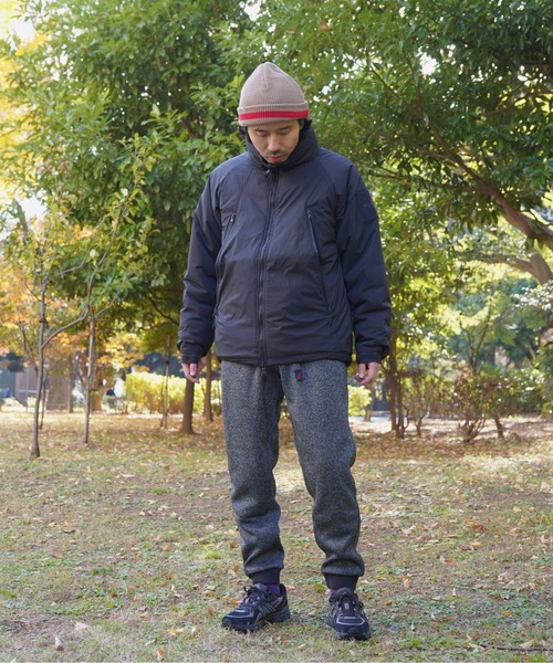 Gramicci（グラミチ）の「GRAMICCI/グラミチ  BONDING KNIT FLEECE NARROW RIB PANT ボンディングニットフリースナローリブパンツ G2FU-P018（スウェットパンツ・メンズ・チャコールグレー/ブラック/グレー・S/M/L/XL）」の17枚目の写真