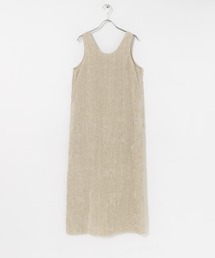 ATON（エイトン）の「【ATON】SUVIN 60/2 TANK TOP DRESS